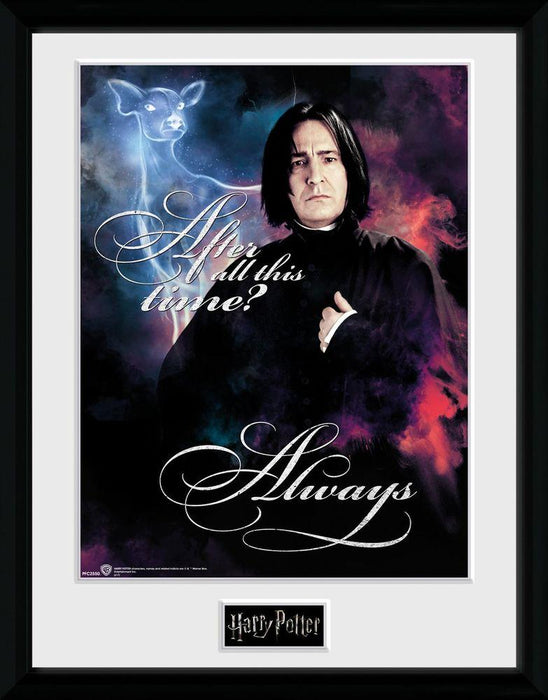 Harry Potter - Snape Always - Gerahmter Kunstdruck | yvolve Shop