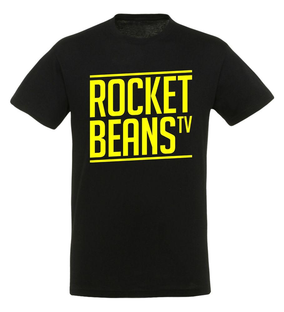 Rocket Beans TV - Slant Typo - T-Shirt | yvolve Shop