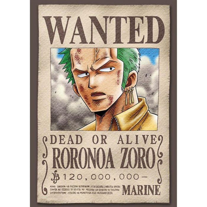 One Piece - Zoro Wanted - Postkarten | yvolve Shop