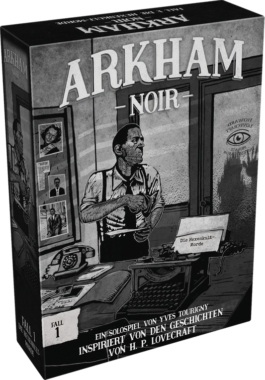 Arkham Noir - Die Hexenkult-Morde - Solo-Kartenspiel Fall-1 - yvolve Shop