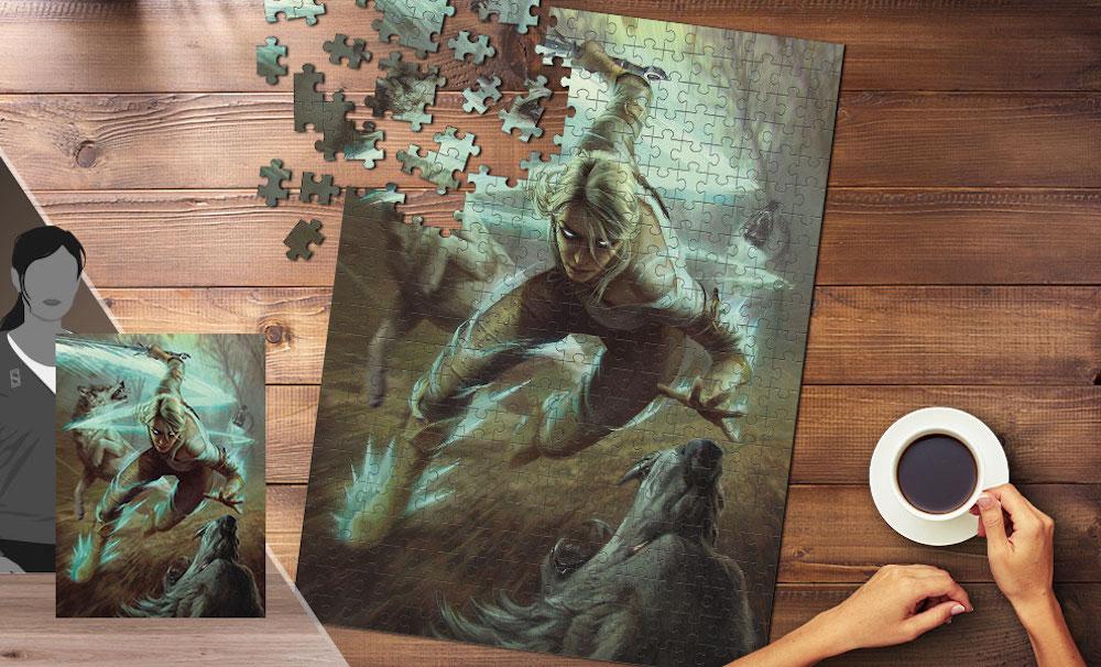 The Witcher - Ciri - Puzzle - 1000 Teile | yvolve Shop