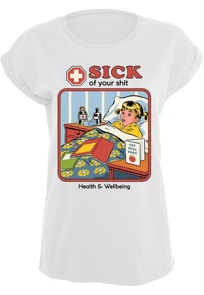 Steven Rhodes - Sick Of Your Shit - Girlshirt | yvolve Shop