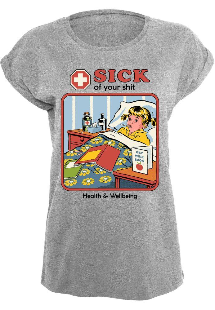 Steven Rhodes - Sick Of Your Shit - Girlshirt | yvolve Shop