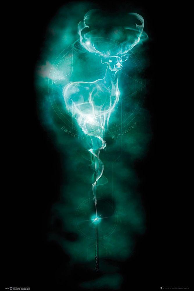 Harry Potter - Patronus Stag - Poster | yvolve Shop