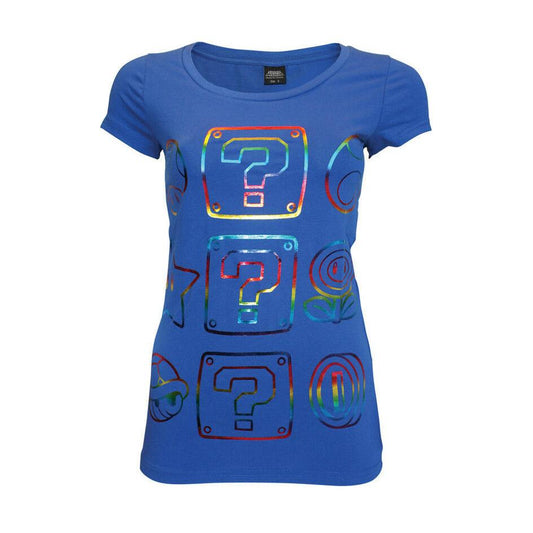 Super Mario - Blue Power Up - T-Shirt | yvolve Shop