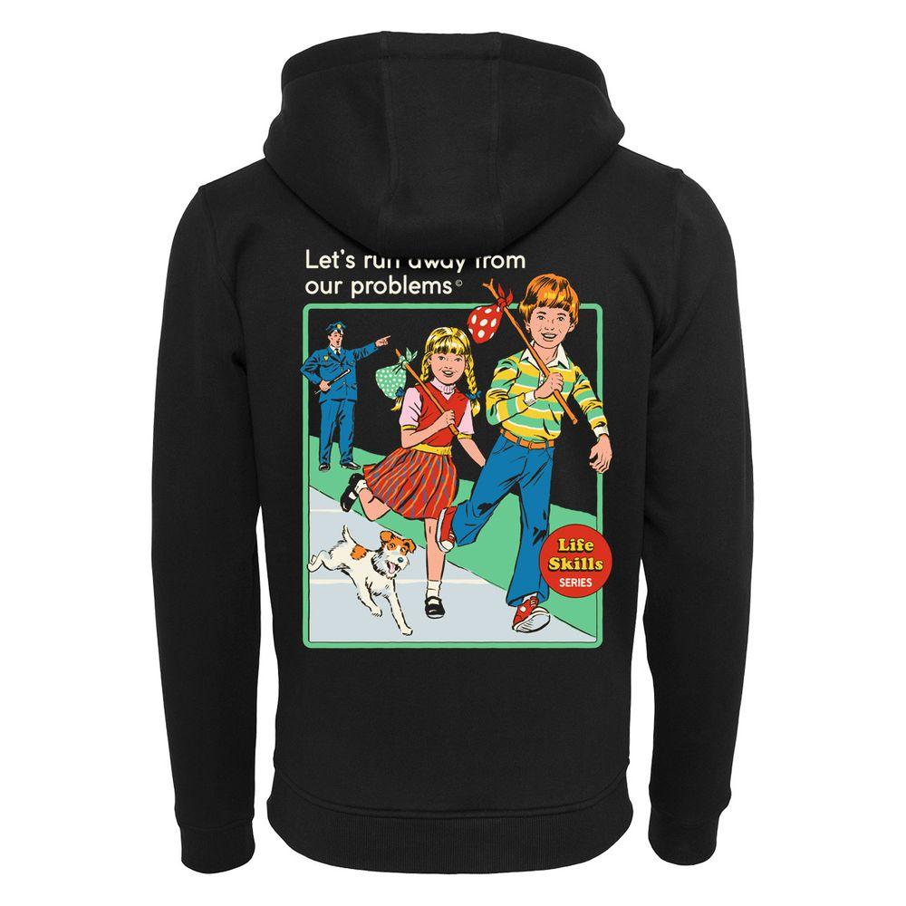 Steven Rhodes - Let’s Run Away - Zip-Hoodie | yvolve Shop