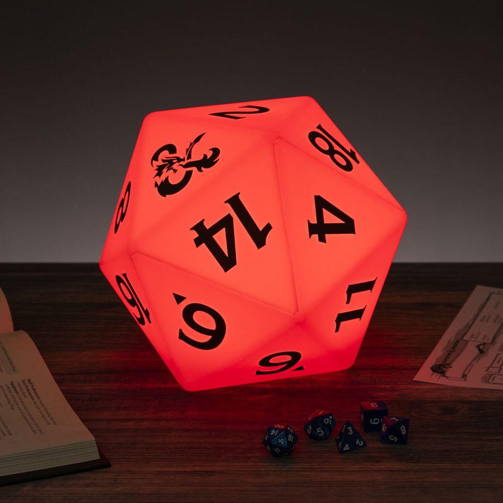 Dungeons and Dragons - W20 Würfel - Tischlampe | yvolve Shop