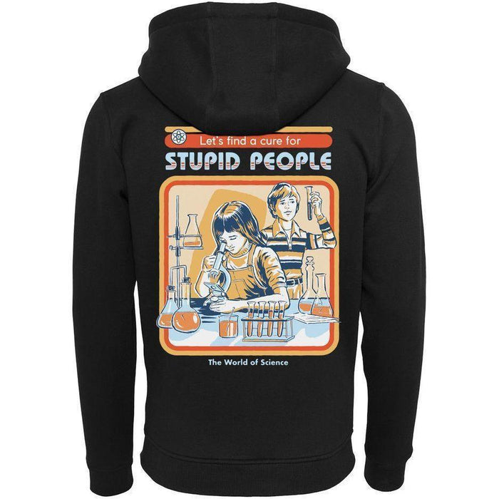Steven Rhodes - A Cure For Stupid People - Zip-Hoodie | yvolve Shop