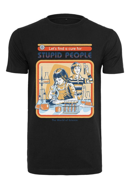 Steven Rhodes - A Cure For Stupid People - T-Shirt | yvolve Shop