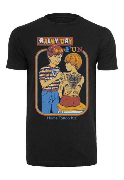 Steven Rhodes - Rainy Day Fun - T-Shirt | yvolve Shop