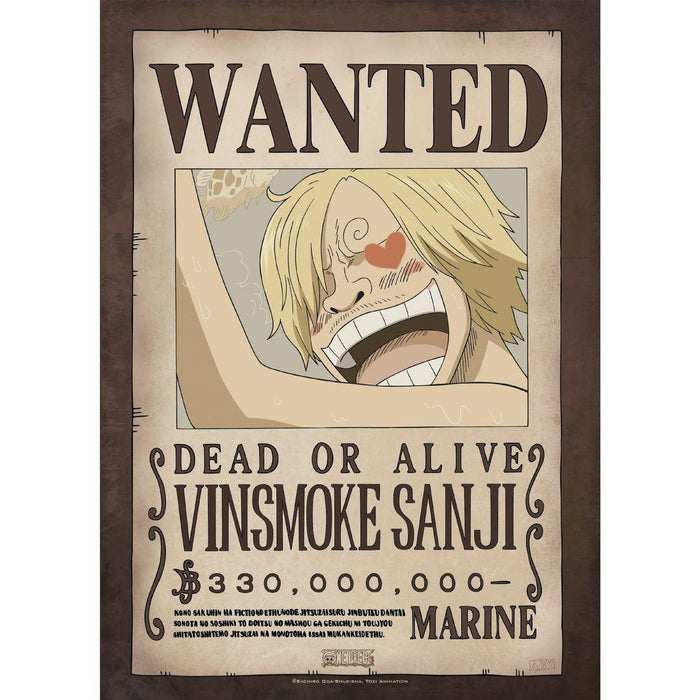 One Piece - Wanted Luffys Crew - Poster-Set | yvolve Shop