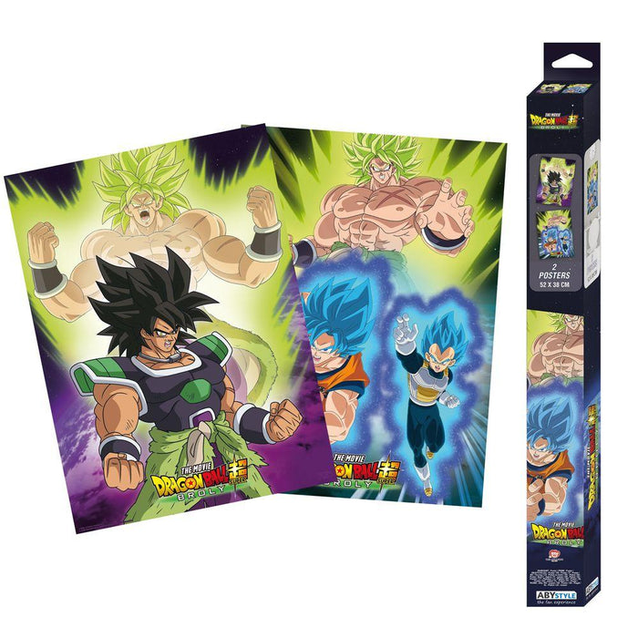 Dragon Ball - Broly - 2 Poster-Set | yvolve Shop