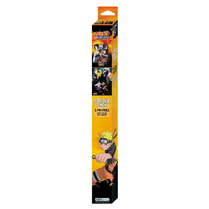 Naruto - Ninjas - 2 Poster-Set | yvolve Shop