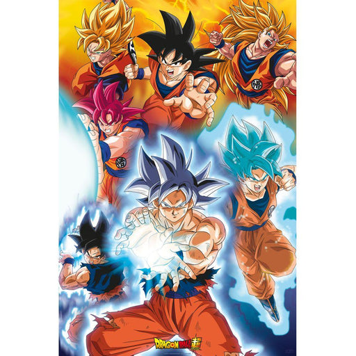 Dragon Ball - Gokus Transformations - Poster | yvolve Shop