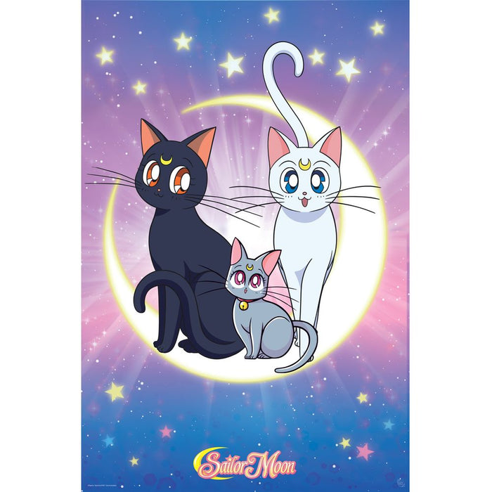 Sailor Moon - Luna, Artemis & Diana - Poster | yvolve Shop
