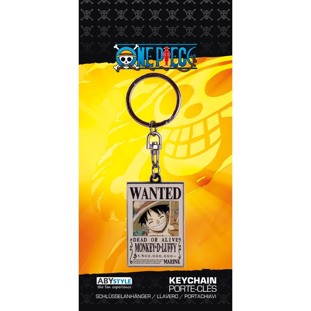 One Piece - Wanted Luffy - Schlüsselanhänger | yvolve Shop