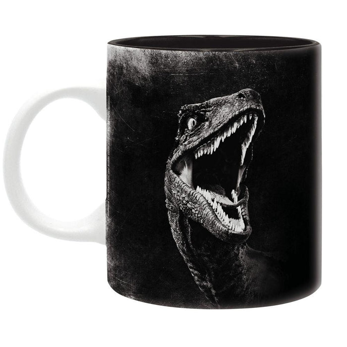 Jurassic Park - Raptor & Logo - Tasse