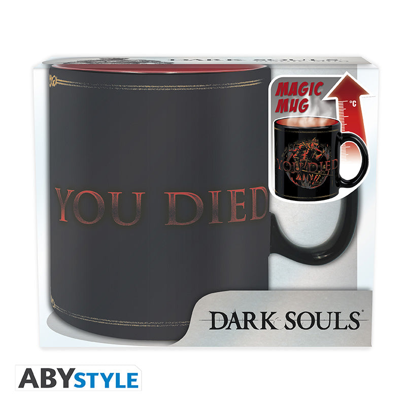 Dark Souls - You Died - XXL-Farbwechsel-Tasse | yvolve Shop