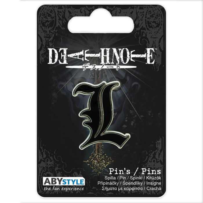 Death Note - L - Pin | yvolve Shop