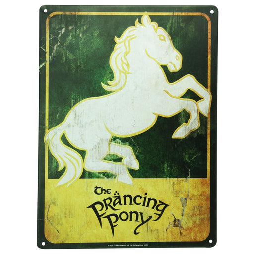 Herr der Ringe - Prancing Pony - Metallschild | yvolve Shop