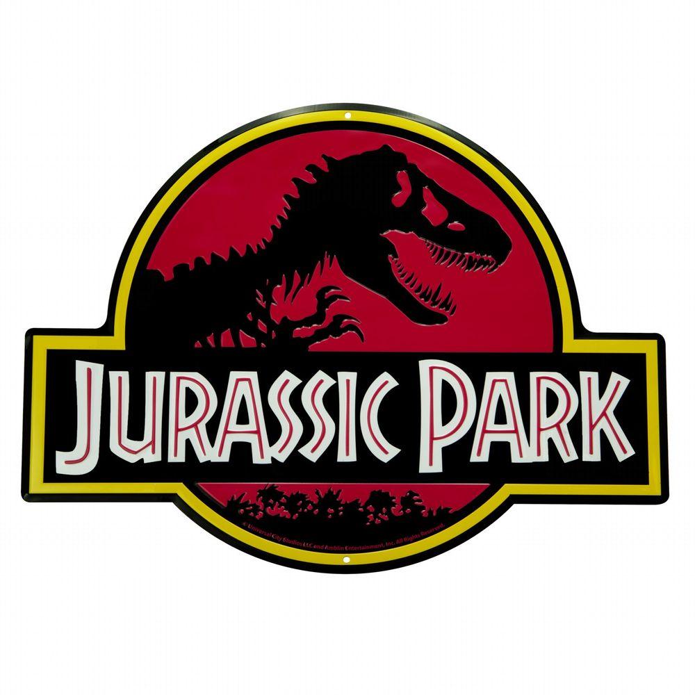 Jurassic Park - Logo - Metallschild | yvolve Shop