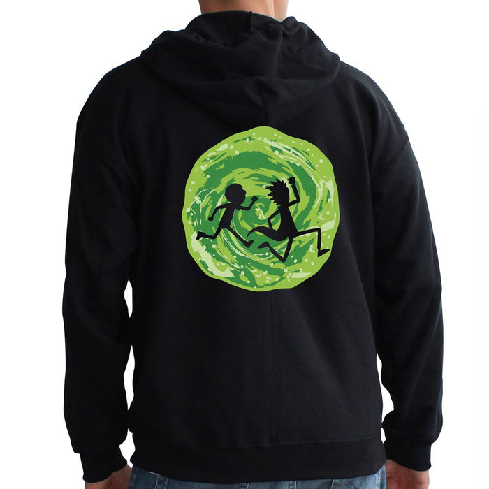 Rick and Morty - Portal - Zip-Hoodie | yvolve Shop