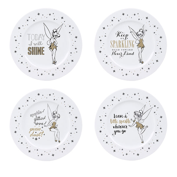 Tinker Bell - Sparkling - Teller 4er-Set
