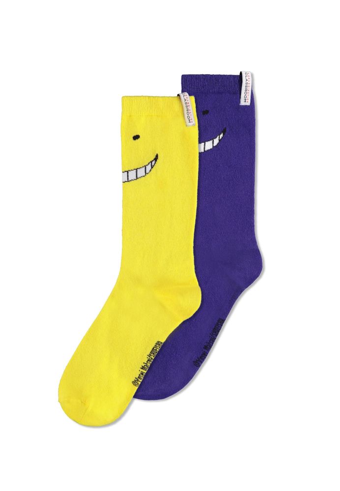 Assassination Classroom - Koro-Sensei - 2er-Pack Socken | yvolve Shop