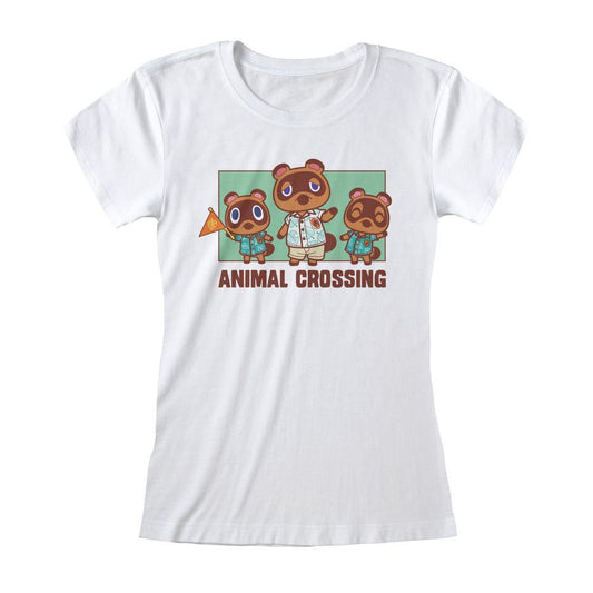 Animal Crossing - Nook Family - Girlshirt | yvolve Shop