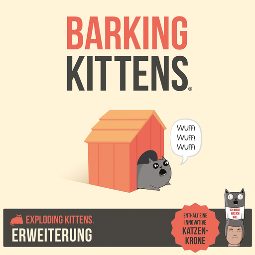 Barking Kittens - Partyspiel - Kartenspiel Deutsch | yvolve Shop