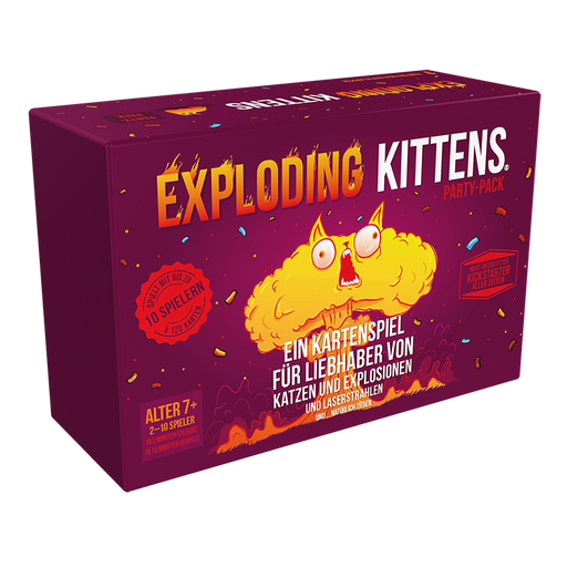 Exploding Kittens - Party Pack - Kartenspiel Deutsch | yvolve Shop