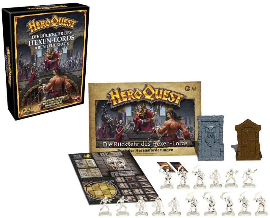 Hero Quest - Die Rückkehr des Hexen-Lords - Brettspiel | yvolve Shop