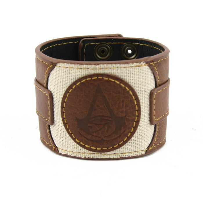 Assassin's Creed Origins - Leder Logo - Armband