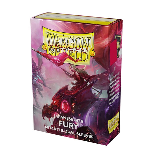 Dragon Shield - Japanese Size Dual Matte Sleeves - Fury "Alaria, Commonwealth Champion"