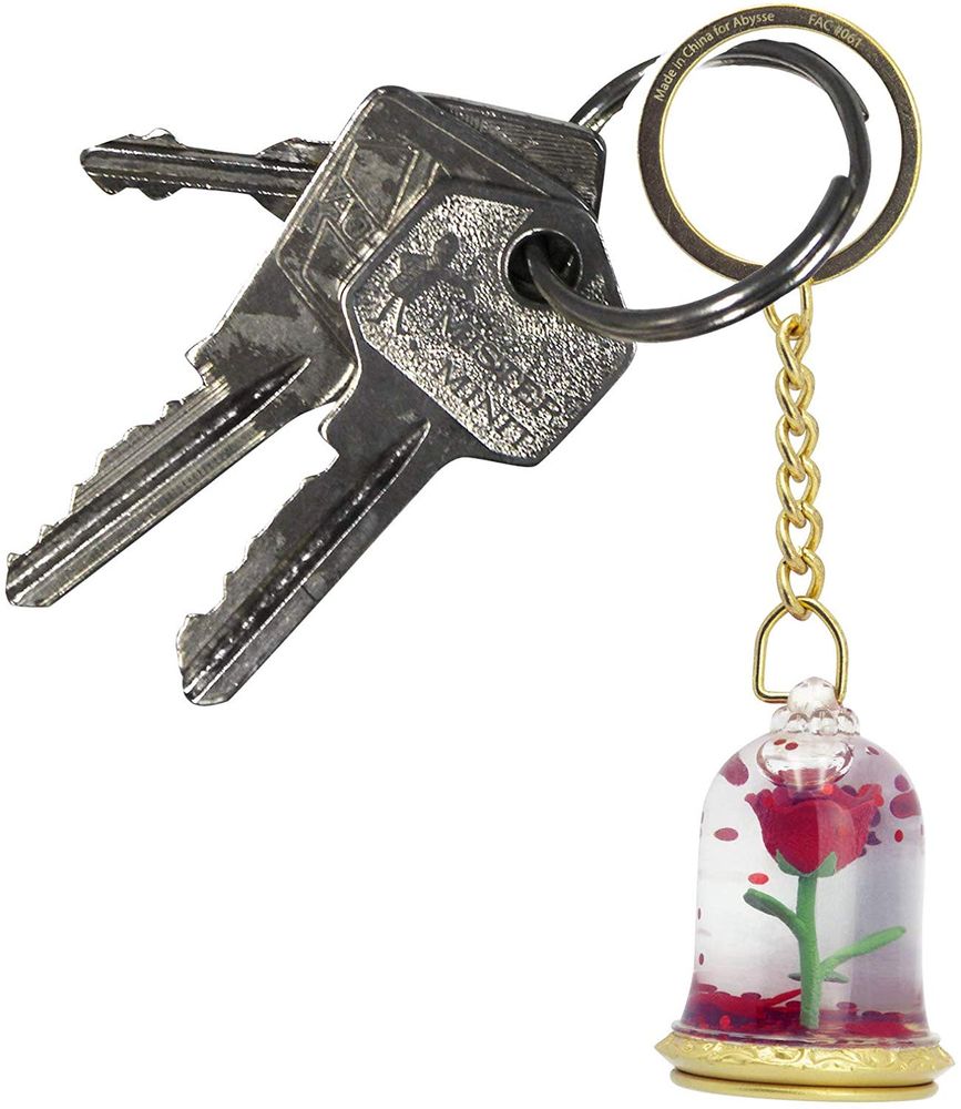 Die Schöne und das Biest - Rose - Schlüsselanhänger | yvolve Shop