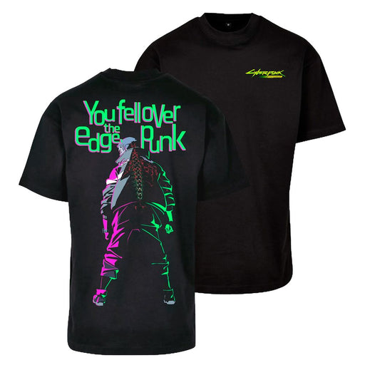 Cyberpunk: Edgerunners - Neon Punk - Oversize-T-Shirt | yvolve Shop