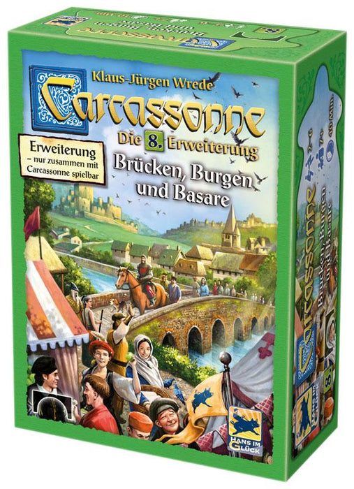 Carcassonne - Brücken Burgen und Basare - Die 8. Erweiterung Deutsch | yvolve Shop