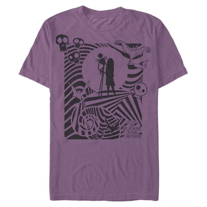 The Nightmare Before Christmas - Hypnotic Jack and Sally - T-Shirt | yvolve Shop