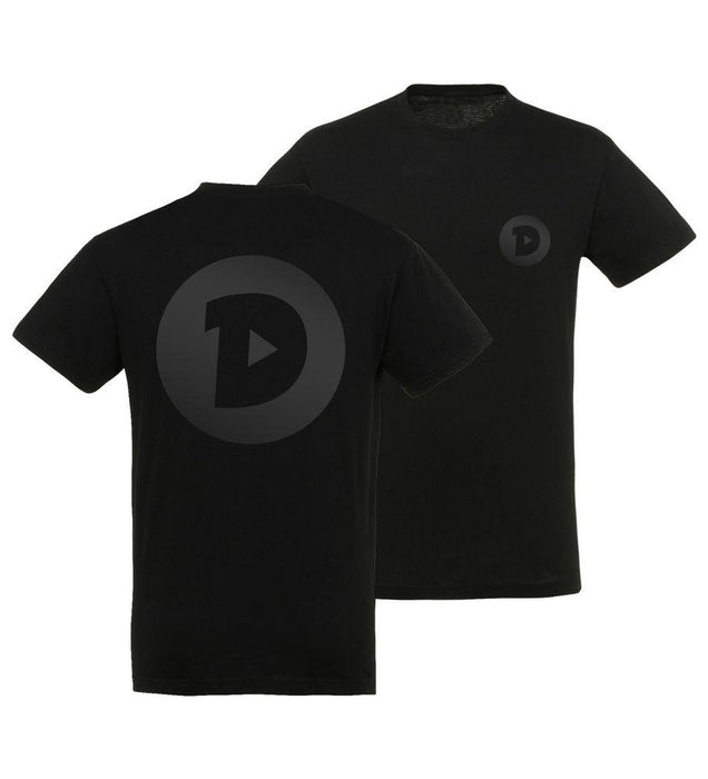 Domtendo - Black on Black Double - T-Shirt | yvolve Shop