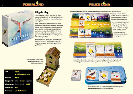 Flügelschlag - Grundspiel - Brettspiel | Deutsch | yvolve Shop