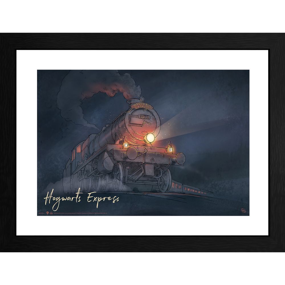 Harry Potter - Hogwarts Express - Gerahmter Kunstdruck | yvolve Shop