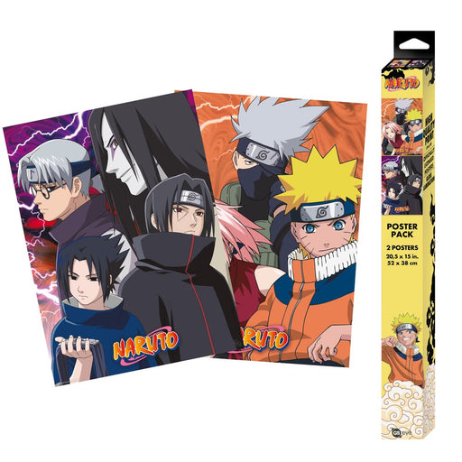 Naruto - Konoha Ninjas & Deserters - 2 Poster-Set | yvolve Shop