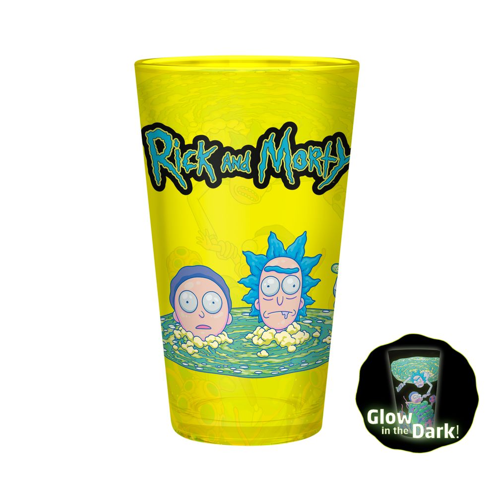 Rick and Morty - Pattern - Geschenkset (leuchtet im Dunkeln) | yvolve Shop