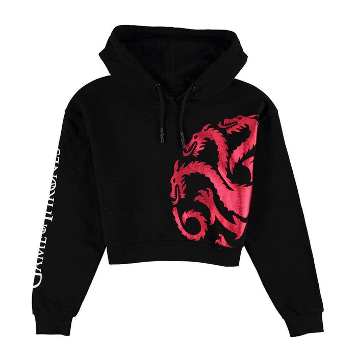 Game of Thrones: House of the Dragon - Targaryen - Cropped Hoodie | yvolve Shop