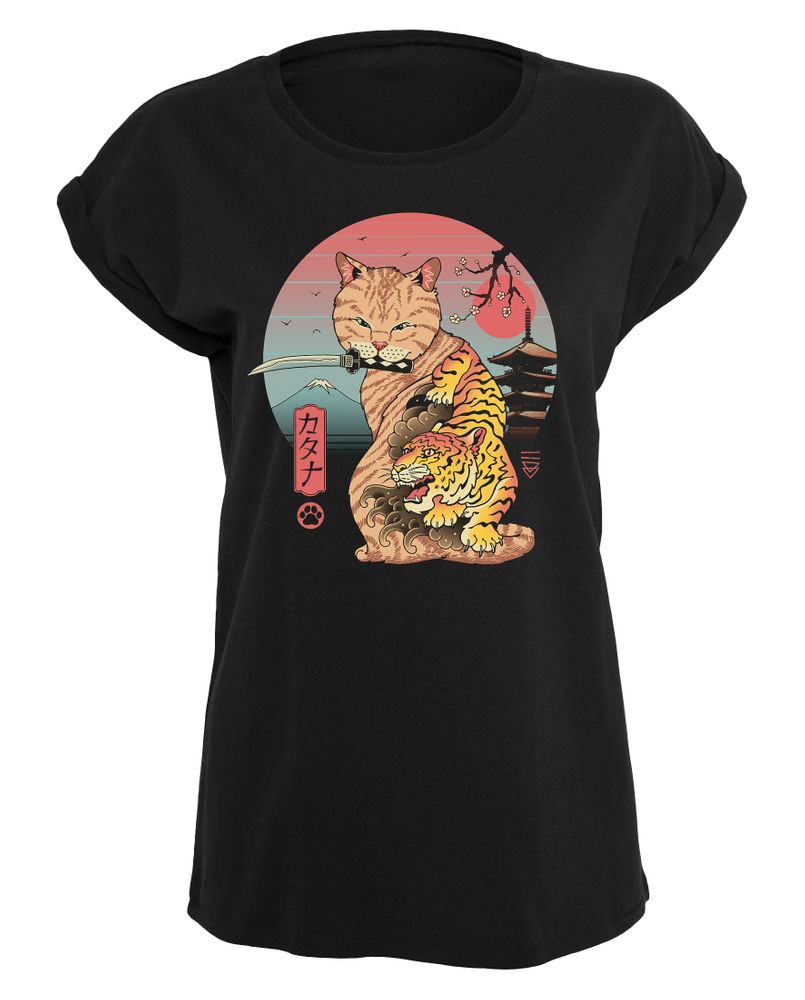 Vincent Trinidad - Cat in Edo - Girlshirt | yvolve Shop