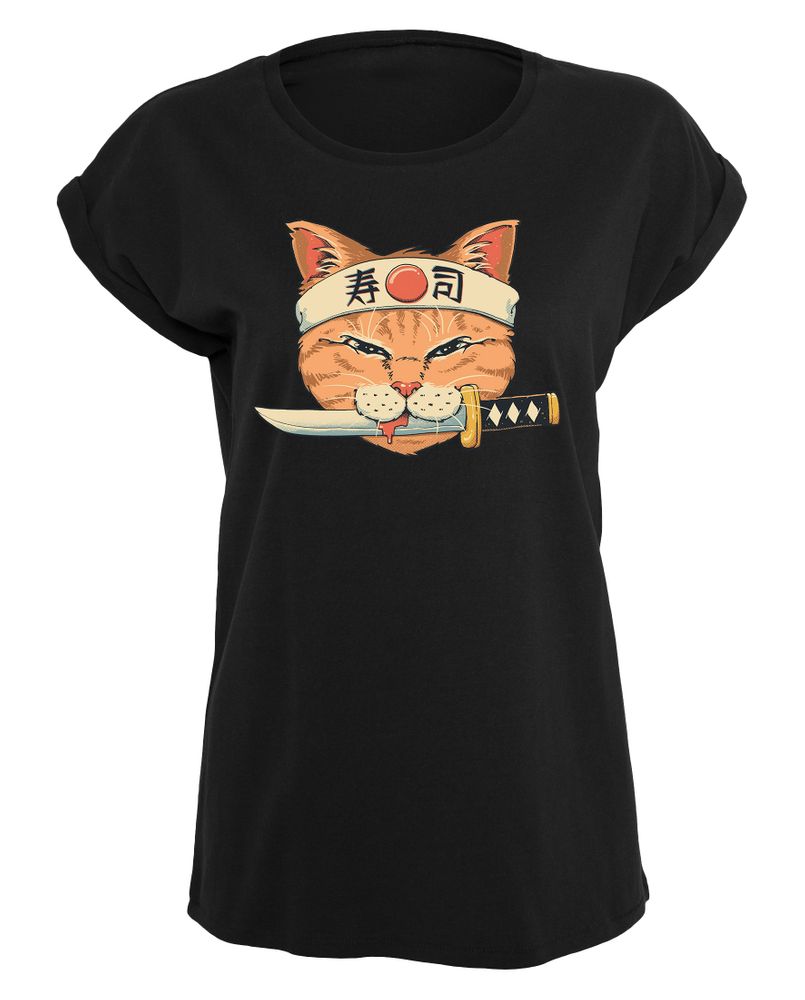 Vincent Trinidad - Neko Sushi Catana - Girlshirt | yvolve Shop