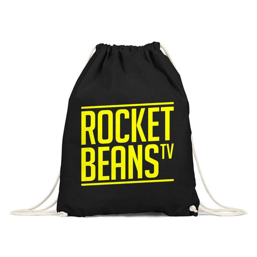 Rocket Beans TV - Slant Typo - Turnbeutel | yvolve Shop