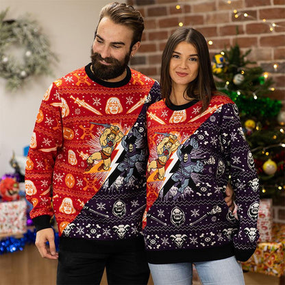 He-Man - He-Man vs. Skeletor - Ugly Christmas Sweater | yvolve Shop