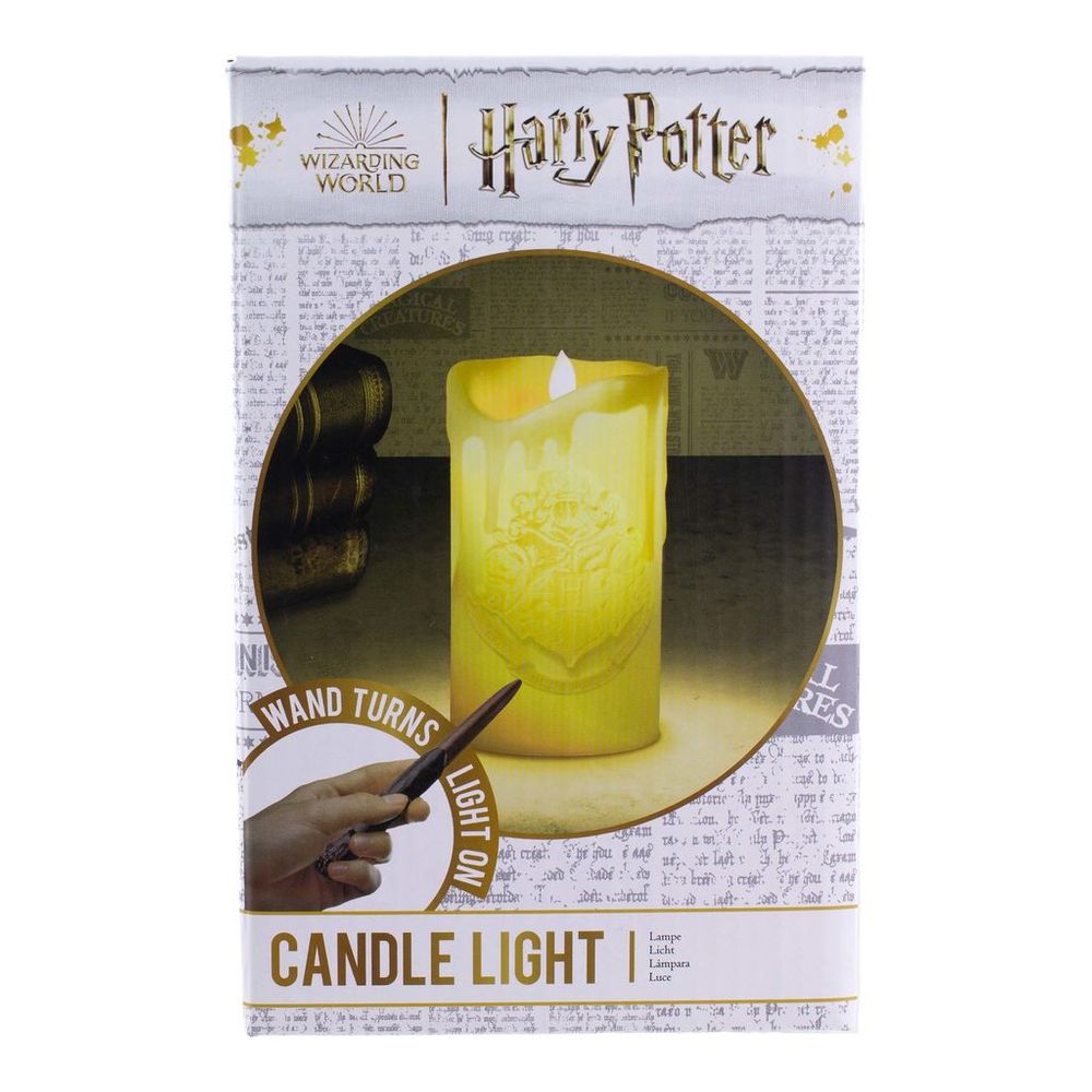 Harry Potter - Crest - Kerze mit Zauberstab | yvolve Shop