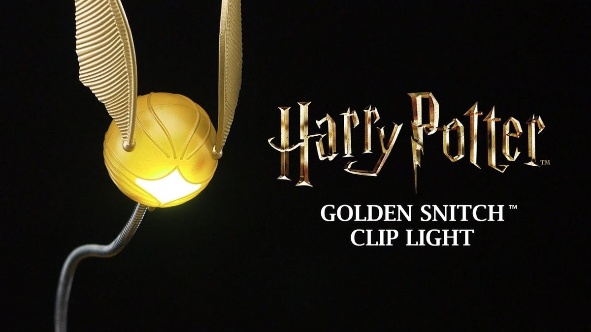 Harry Potter - Goldener Schnatz - Leselampe — yvolve Shop